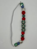 Chunky Beaded Elasticated Bookmark Kel's Lampworked Glass Jewellery & More