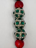 Chunky Beaded Elasticated Bookmark Kel's Lampworked Glass Jewellery & More