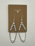 Faux Pure White Glass Pearls