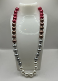 Multi Coloured Pearl Jewellery Set image 1