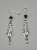 The Chain Triangle Point Earrings image 1