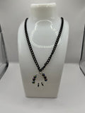 Moonstone And Shimmer Beads Circle Jewellery Set image 1