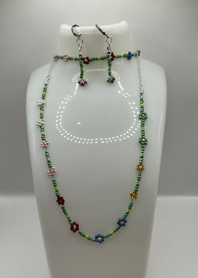 Flower Garden Jewellery Set image 0