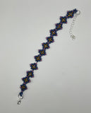 The Blue And Gold Four Pointed Star image 1