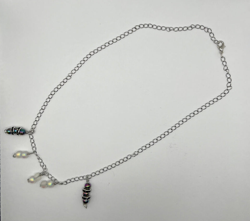 Moonstone And Multi-Coloured Necklace image 1