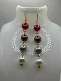 Multi Coloured Pearl Jewellery Set image 5