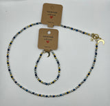 The Moon With the Stars Bracelet and Necklace Jewellery Set image 5