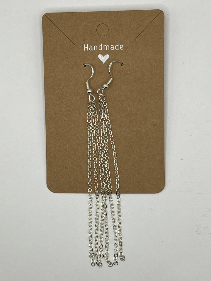 Dangly Chain Earrings image 2