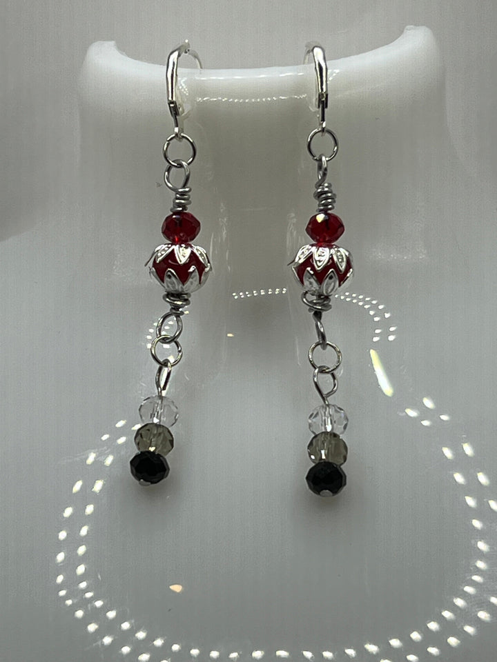 TheEnclosed Bead Dangle Earrings image 0 The Enclosed Bead Dangle Earrings