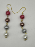 Multi Coloured Pearl Jewellery Set image 6