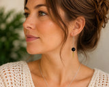 Black & Gold Dagger Earrings Kel’s Lampworked Glass Jewellery & More